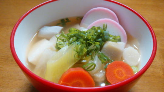 白菜と大根のお雑煮