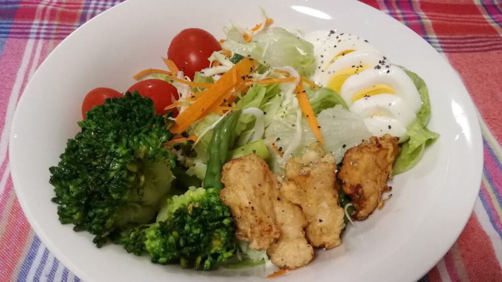 鶏ムネ肉の唐揚げ（作り置き）🍗🥗