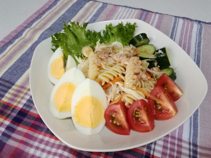 ツナサラダパスタ