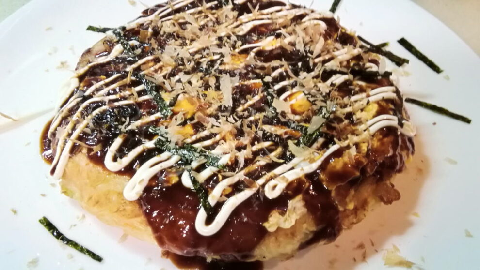 豚たまお好み焼き🥘