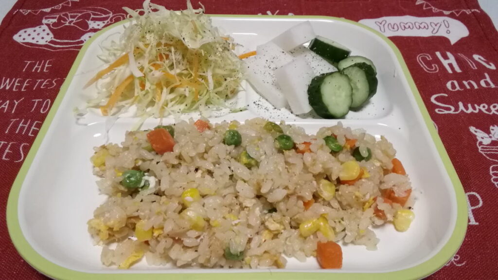 ツナ缶で！簡単チャーハン