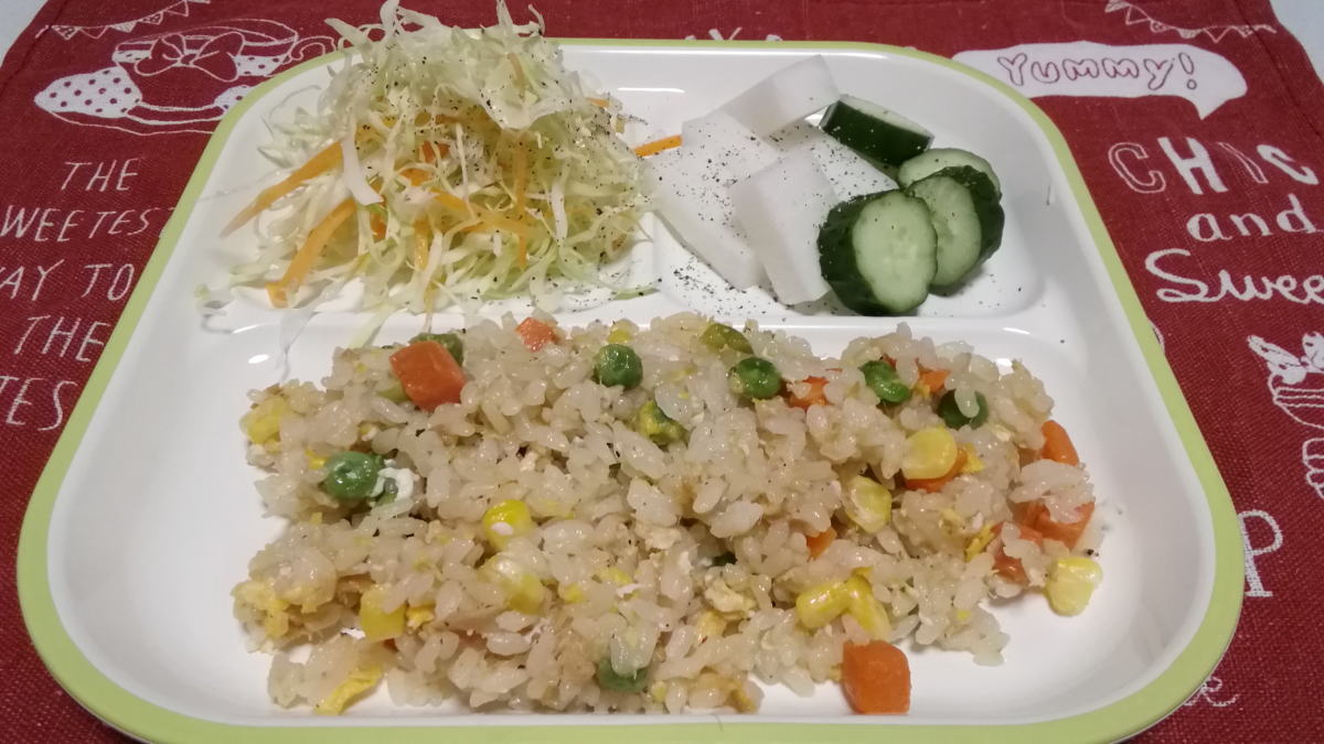 ツナ缶で！簡単チャーハン