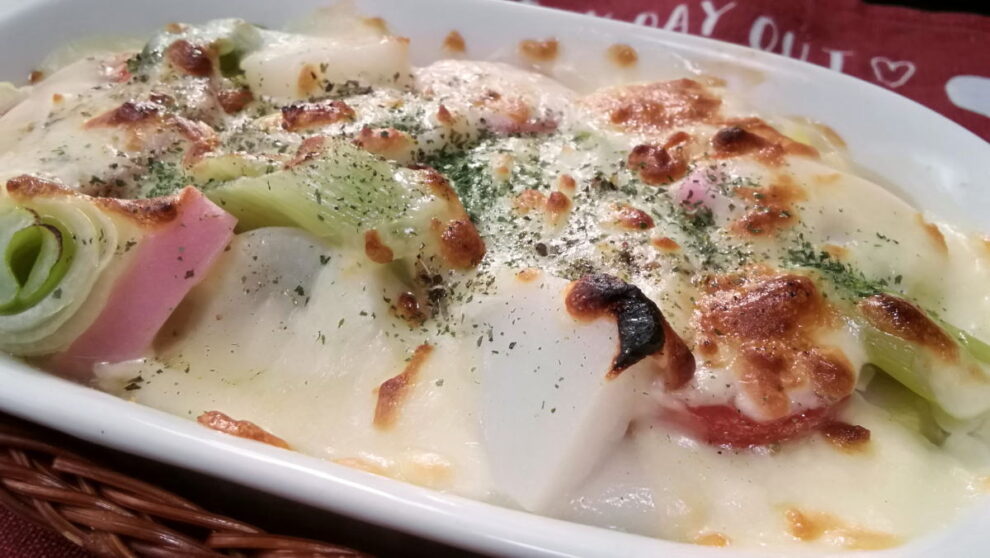 お雑煮のチーズ焼き🥘