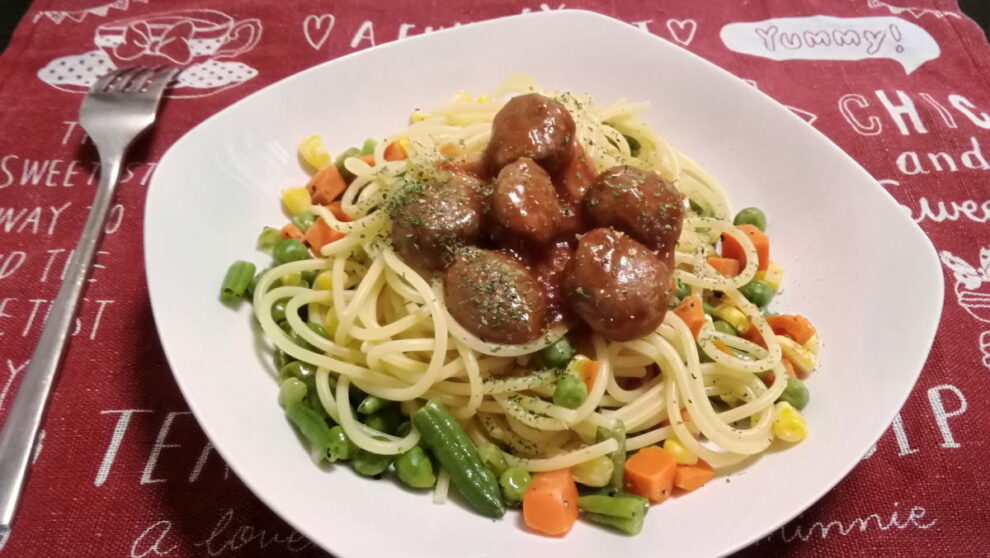 ミートボールパスタ🍝