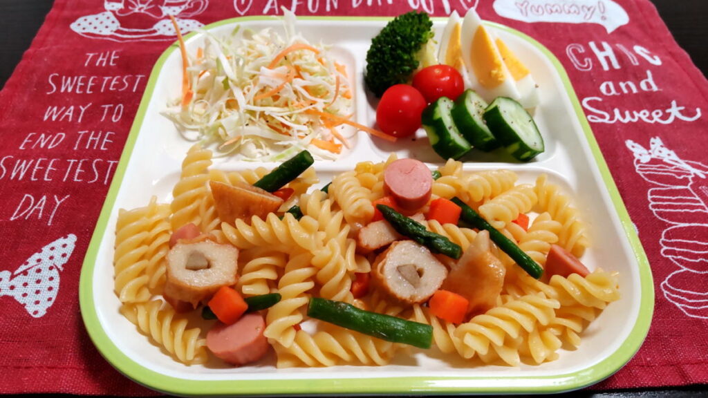 節約！和風パスタ