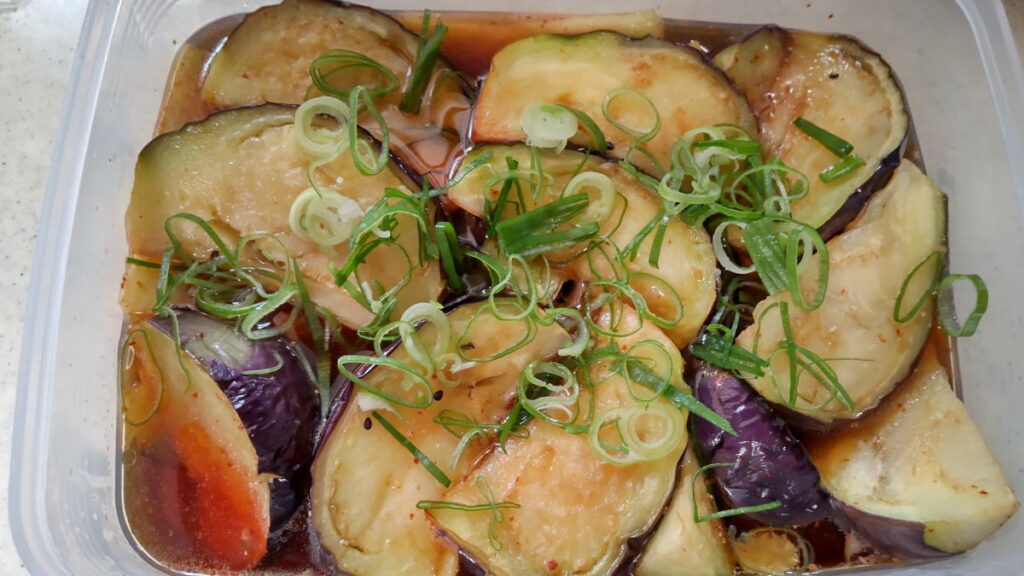 茄子の揚げ浸し🍆