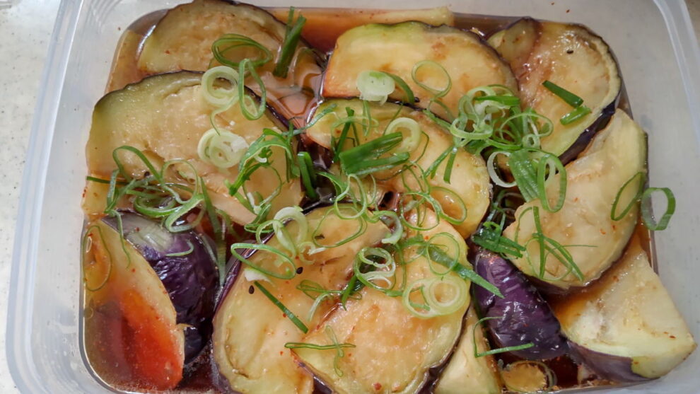 茄子の揚げ浸し🍆