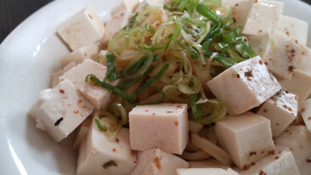 お豆腐で冷やしラーメン🍜