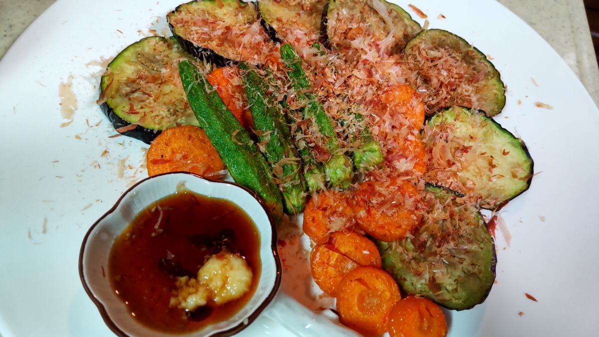 簡単！茄子の揚げ浸し🍆