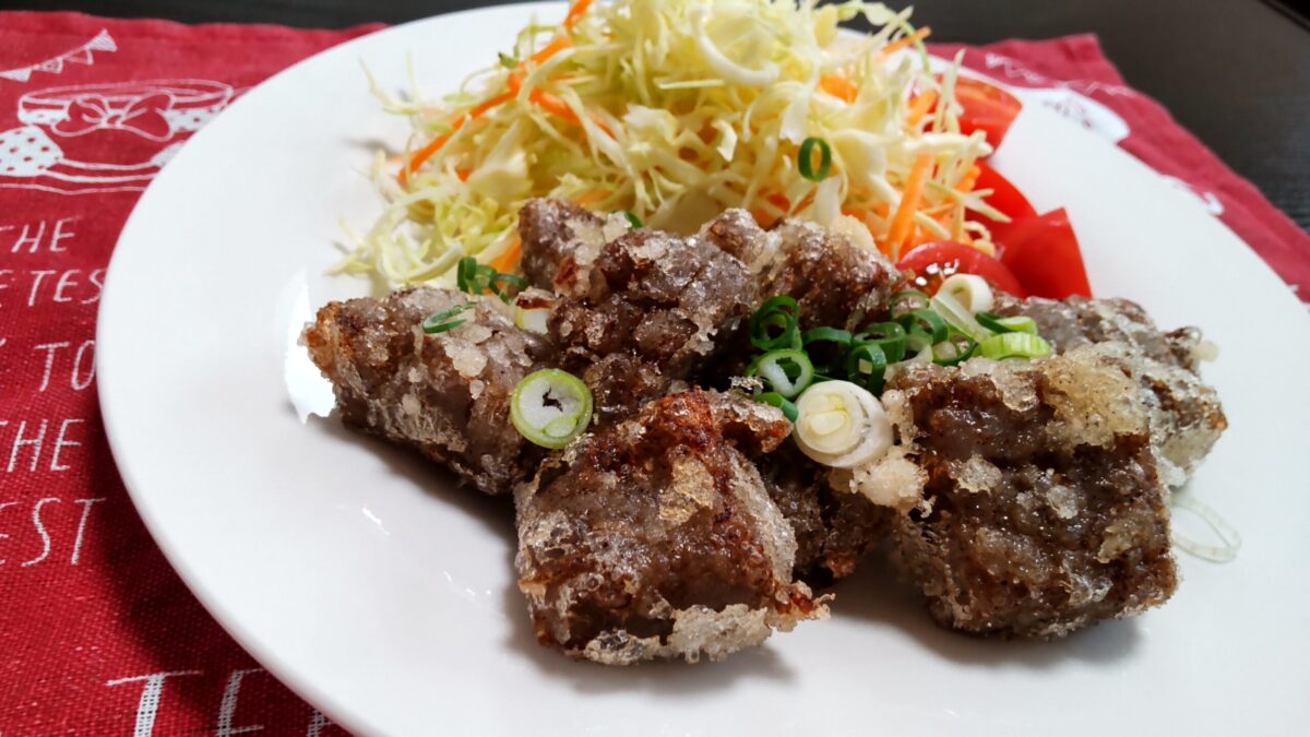 こんにゃくで唐揚げ作ったよ