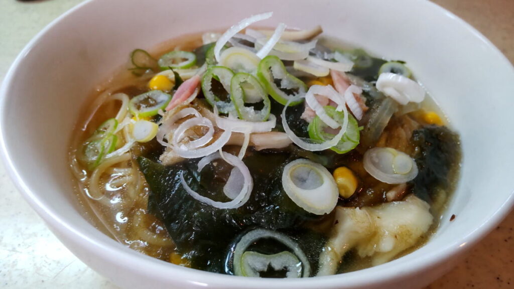 わかめスープパスタ🍝