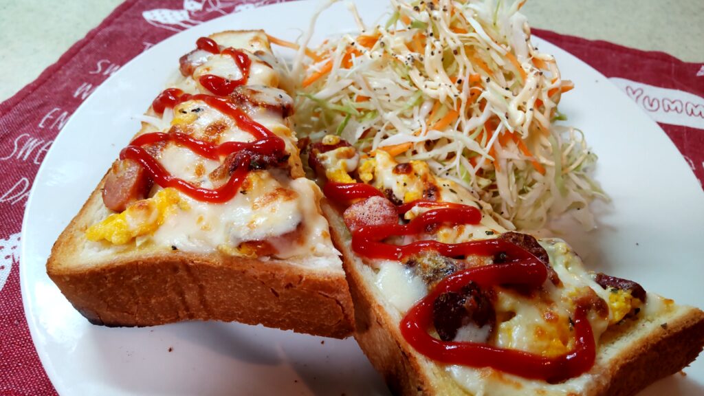 時間がない朝に！簡単たまごチーズサンド🥪