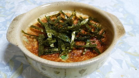 レンジで作る！小松菜と豆腐の味噌煮